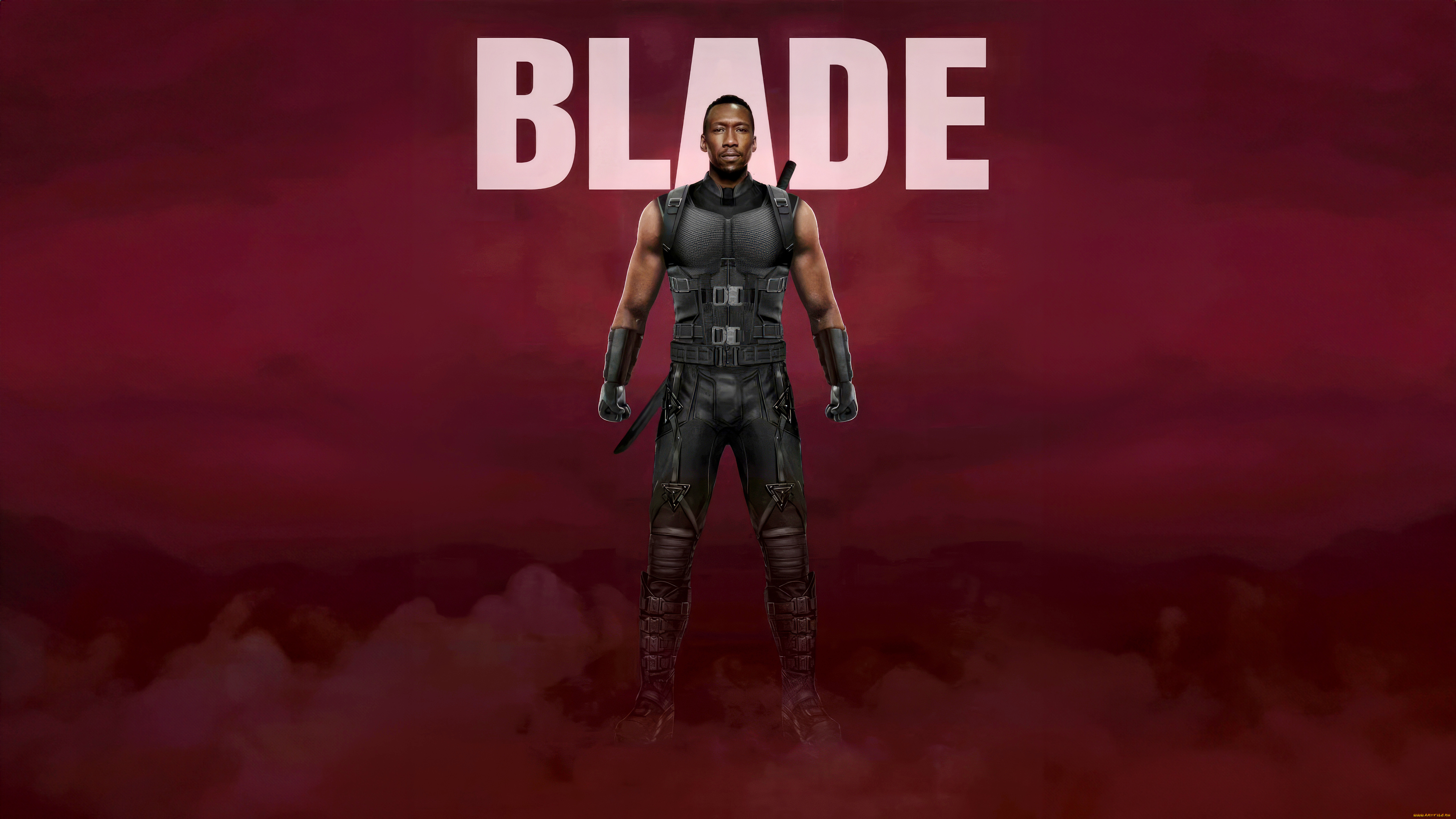 Обои Blade (2025) Кино Фильмы -UNKNOWN (Другое), обои для рабочего стола,  фотографии blade , 2025, кино фильмы, -unknown , другое, ужасы, фантастика,  фэнтези, боевик, блэйд, blade, mahershala, ali, digital, art Обои для